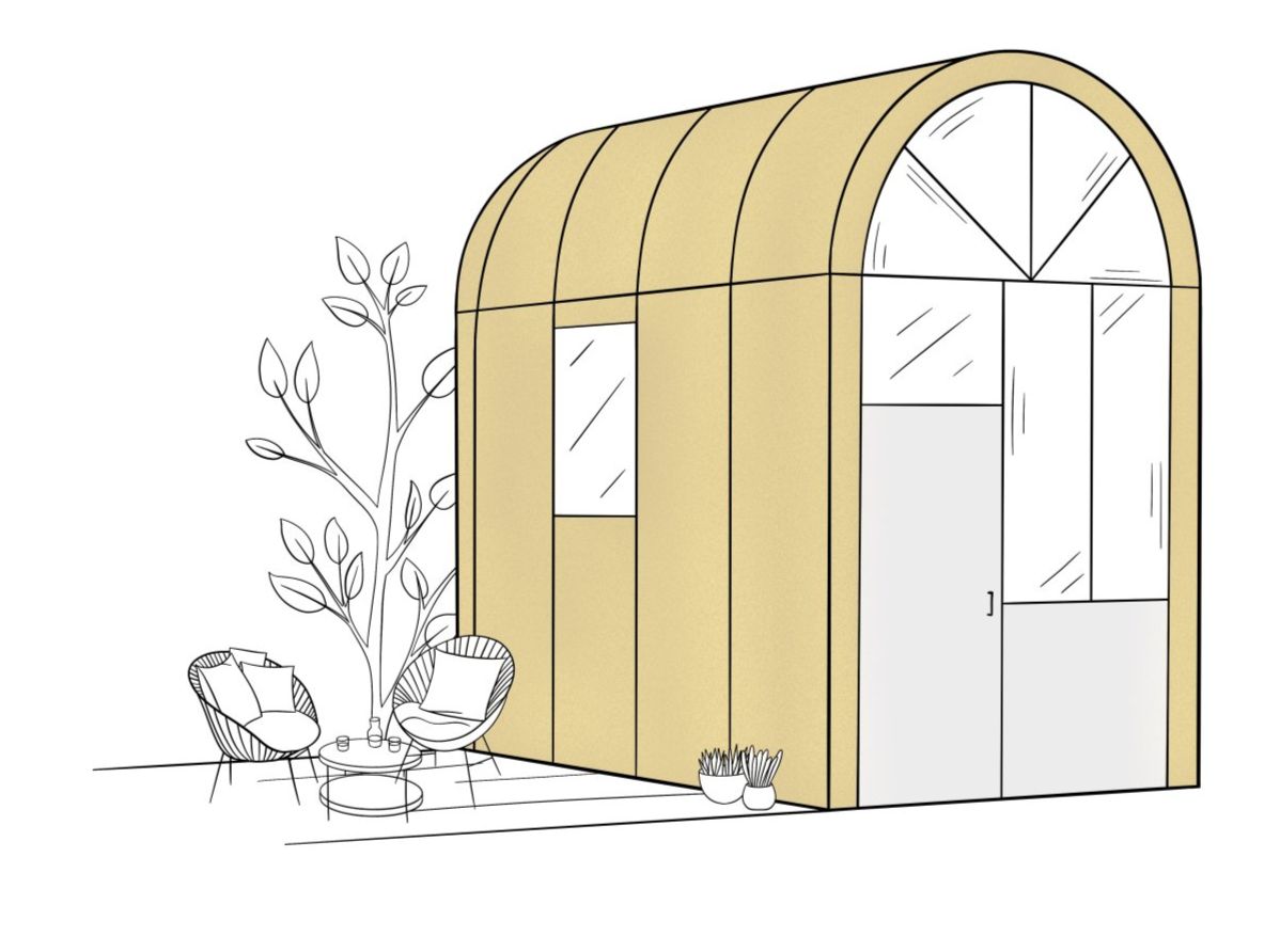 Vue 3D extérieure modèle Bravaé Vue 3D extérieure modèle Bravaé